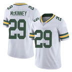 GB.Packers #29 Xavier McKinney Player White Vapor Untouchable Limited Home Game Gdoa Stitched Jerseys