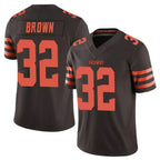 C.Browns #32 Jim Brown Player Brown Limited Vapor F.U.S.E. Alternate Game Gdoa Stitched Jerseys