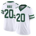 NY.Jets #20 Breece Hall Player White Legacy Limited Vapor F.U.S.E. Home Game Gdoa Stitched Jerseys