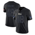 NE.Patriots #48 Namdi Obiazor Player Black Impact LImited Home Game Gdoa Stitched Jerseys