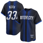 D.Tigers #33 Colt Keith Player Navy City Connect Home Limited Gdoa Stitched Jerseys