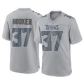 T.Titans #37 Amani Hooker Player Gray Atmosphere Fashion Home Game Gdoa Stitched Jerseys