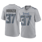 T.Titans #37 Amani Hooker Player Gray Atmosphere Fashion Home Game Gdoa Stitched Jerseys