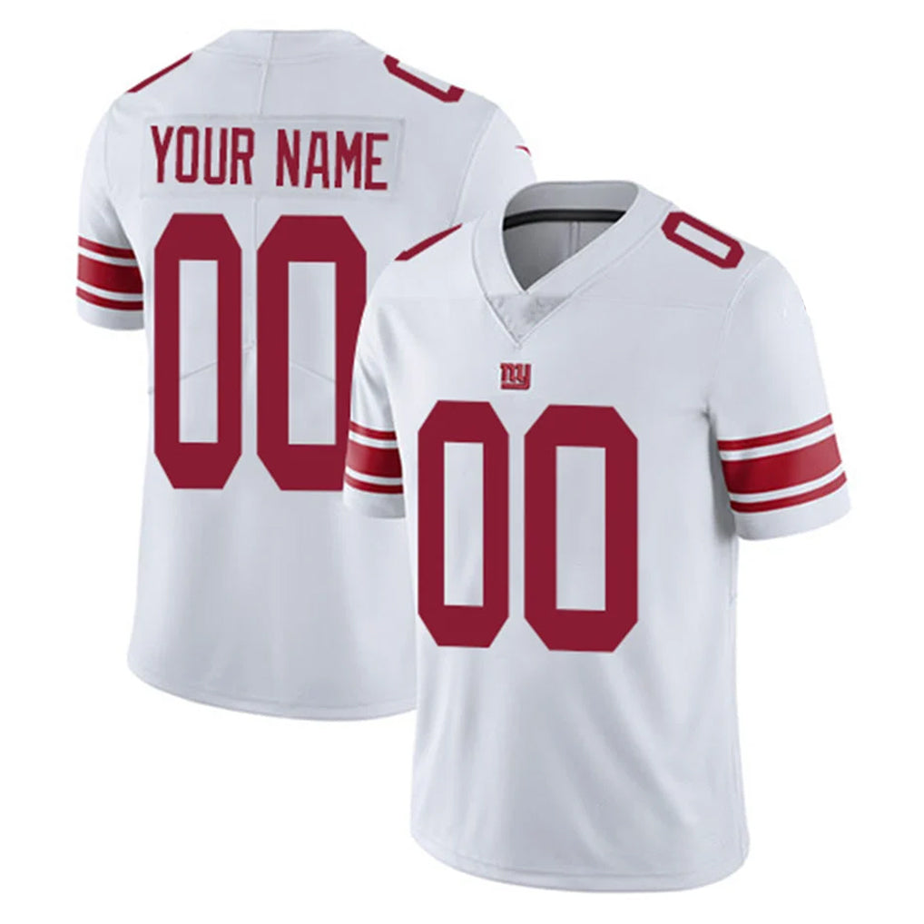 Custom NY.Giants White Limited Vapor Untouchable Home Game Any Name & Numbers Gdoa Stitched Jerseys