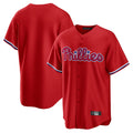 P.Phillies ## Phillies Blank Player Red Home Game Fdoa Stitched Jerseys