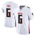 A.Falcons #6 Nick Folk Player White Vapor Untouchable Limited Home Game Gdoa Stitched Jerseys