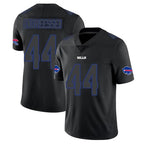 B.Bills #44 Joe Andreessen Player Black Impact Limited Home Game Gdoa Stitched Jerseys