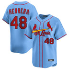 St. Louis Cardinals #48 Ivan Herrera Player Light Blue  Home Limited Fdoa Stitched Jerseys