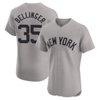 NY.Yankees #35 Cody Bellinger Player Gray Limited Elite Home Fdoa Stitched Jerseys