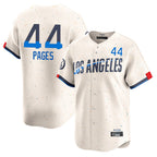 LA.Dodgers #44 Andy Pages Player Cream City Connect Limited Home Fdoa Stitched Jerseys