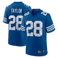 IN.Colts #28 Jonathan Taylor Player Royal Limited Home Game Gdoa Stitched Jerseys