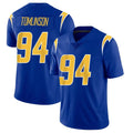LA.Chargers #94 Dalvin Tomlinson Player Royal Limited Vapor Home Game Gdoa Stitched Jerseys