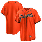 SF.Giants ## Giants Blank Player Orange Alternate Replica Game Fdoa Stitched Jerseys