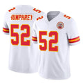 KC.Chiefs #52 Creed Humphrey Player White Limited Vapor F.U.S.E. Home Game Gdoa Stitched Jerseys