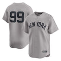NY.Yankees #99 Aaron Judge Player Gray Limited Home Fdoa Stitched Jerseys