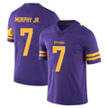 M.Vikings #7 Byron Murphy Jr. Player Purple Limited Color Rush Home Game Gdoa Stitched Jerseys