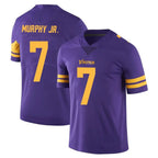 M.Vikings #7 Byron Murphy Jr. Player Purple Limited Color Rush Home Game Gdoa Stitched Jerseys
