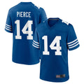 IN.Colts #14 Alec Pierce Player Royal Limited Home Game Gdoa Stitched Jerseys