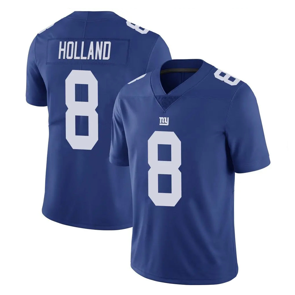 NY.Giants #8 Jevon Holland Player Royal Limited Vapor Untouchable Home Game Gdoa Stitched Jerseys