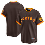 S.Diego Padres ## Diego Padres Blank Player Brown Home Cooperstown Collection Limited Fdoa Stitched Jerseys
