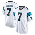 C.Panthers #7 Tre'von Moehrig Player White Game Gdoa Stitched Jerseys