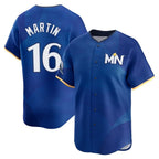 M.Twins #16 Austin Martin Player Royal City Connect Limited Home Fdoa Stitched Jerseys