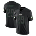 GB.Packers #29 Xavier McKinney Player Black Impact Limited Home Game Gdoa Stitched Jerseys
